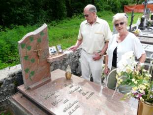 155 Grave of Giovanni Elletta & Adelsone Correglia